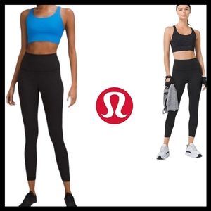 New, lululemon Wunder Train Black High-Rise Tight 25", 8
